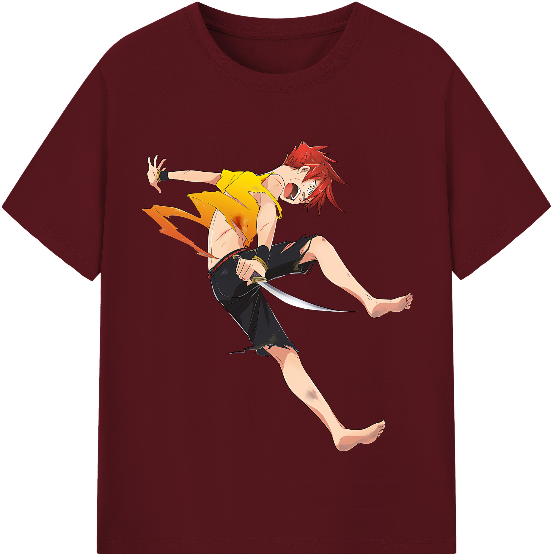 （画像用） 刀剣乱舞 Touken Ranbu 綿100％半袖Tシャツ（フロントプリント）